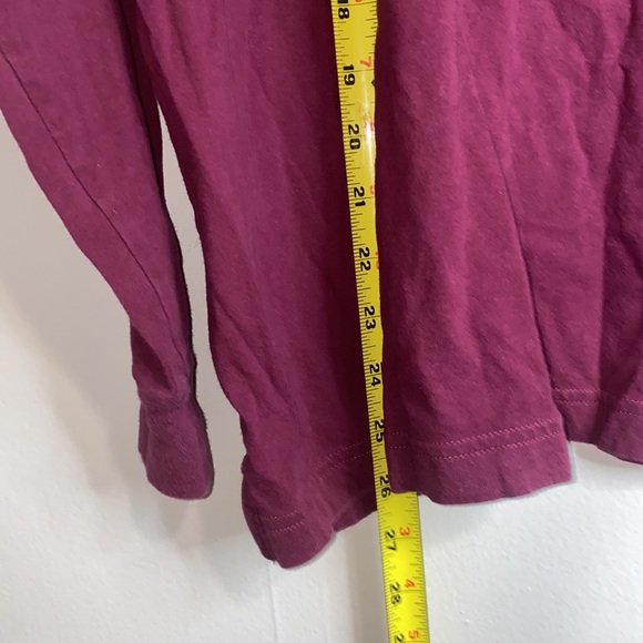 🐚Maroon PINK Victoria Secret long sleeved top! - Picture 5 of 7